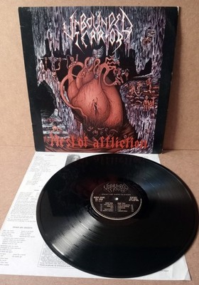 LP UNBOUNDED TERROR - NEST OF AFFLICTION  Drowned Productions  DL 006  Spain
