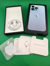 Apple IPhone 13 Pro Phone Box and Charger Cord Only