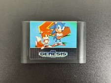 Sonic the Hedgehog 2 SEGA Genesis, 1992 - NO Manual with hangtab