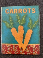 CARROTS Decorative Metal Tin Garden PLANT Sign - Small