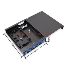 Fiber Optic Terminal Box 4 Core LC/SC/FC/ST UPC SM adapter 4 Port Patch Panel