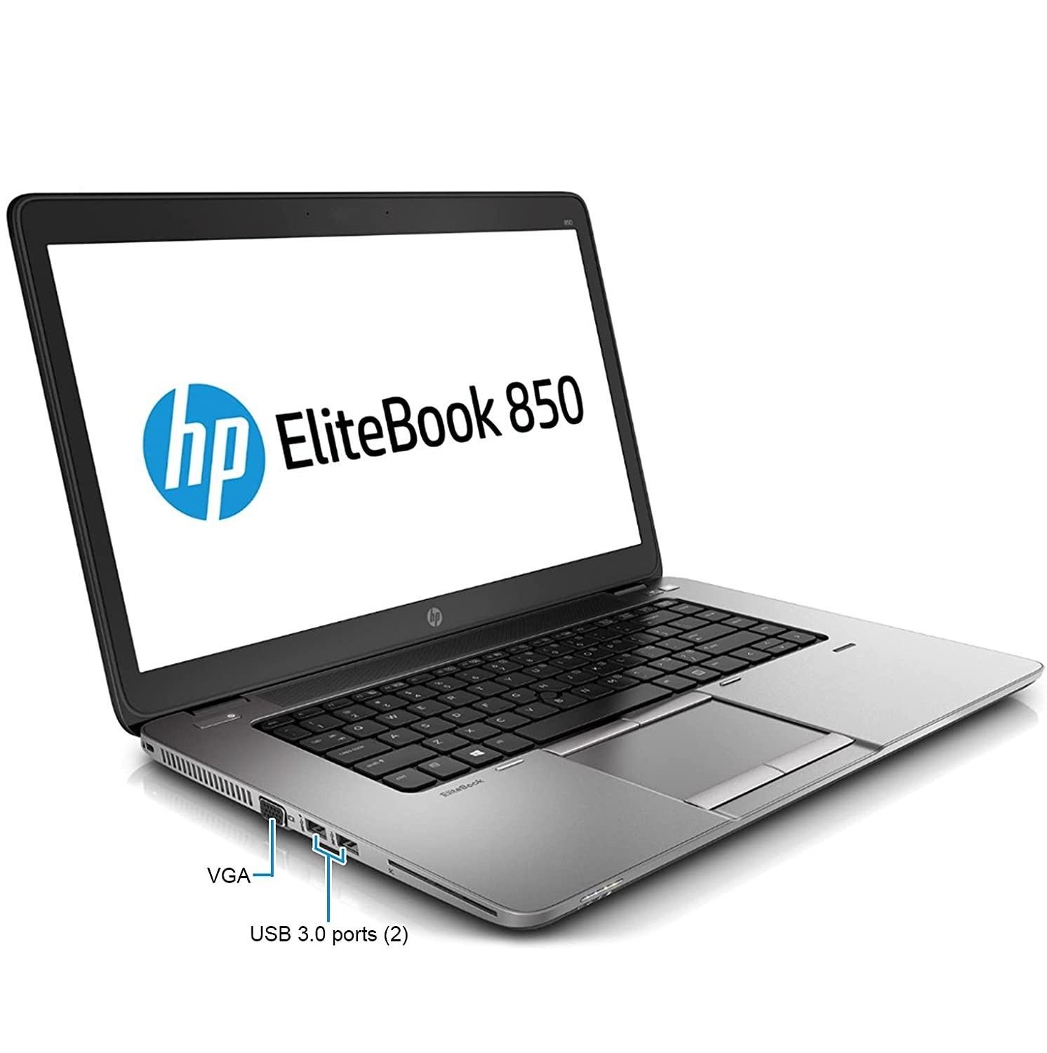 Laptop HP EliteBook 15.6" con Intel i5 (8GB RAM, 128GB SSD), edición Zorin Core, imagen 8