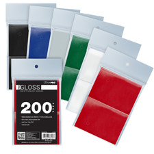 Ultra PRO Gloss Standard Deck Sleeves Gaming Cards Organizer Protector 200 Count
