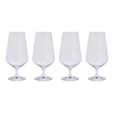 Dartington Cheers! Set Of 4 Stemmed Beer Glasses