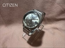 Citizen Vintage 27J Automatic Watch 36mm Stainless Steel Working Leather Strap