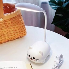 LED Desk Lamp for Kids,Mini Cat Night Light,Cute Cat Foldable USB Rechargeabl...