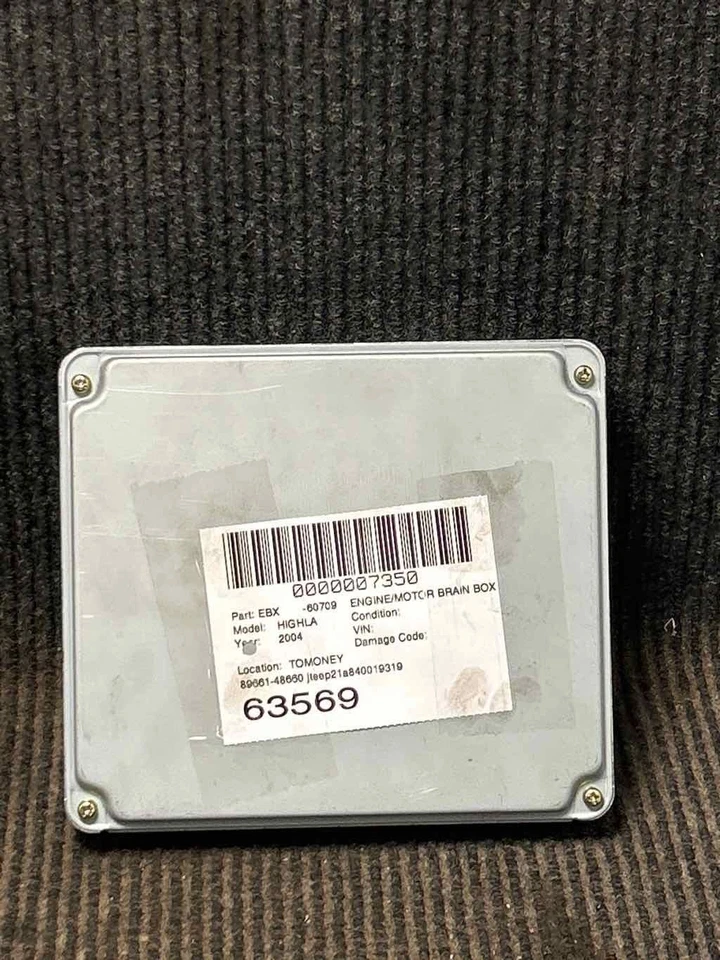 Fits 2004 Toyota Highlander Engine/motor Brain Box OEM#:896614866084 Foto 3 de 4