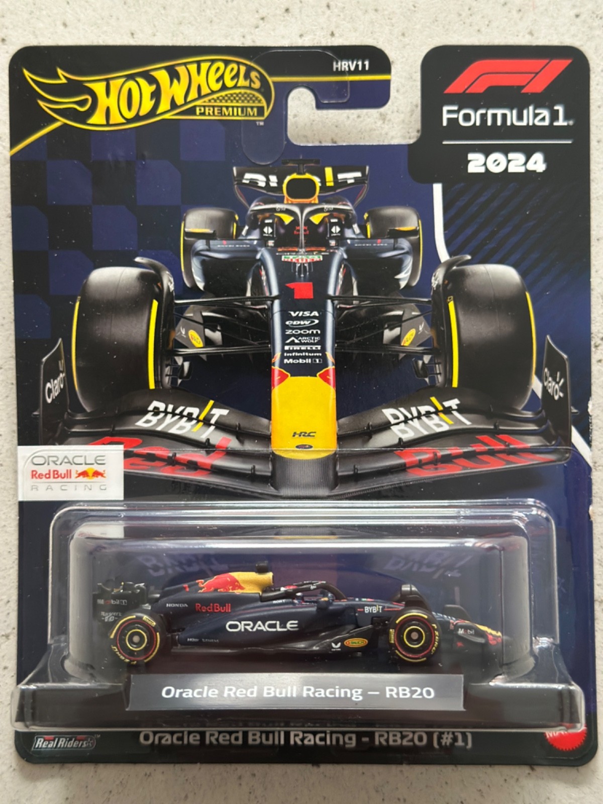 Hot Wheels Formula 1: Oracle Red Bull Racing - Rb20 (#1) 1:64 Diecast Jbm12 - Image 7