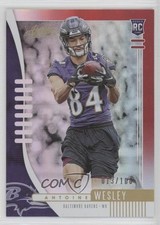 2019 Panini Absolute Rookie Red Spectrum 13/100 Antoine Wesley #143 z6b