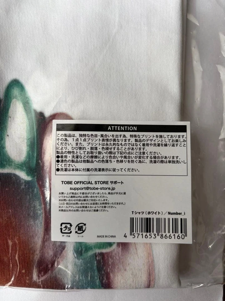 Number_i LIVE Tour 2025 T-shirt - Image 2 of 2