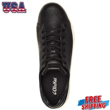 Olukai Lae'ahi Li 'ili Leather Sneakers Black Onyx Men’s Size 7-14 – New ✅