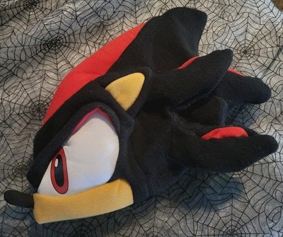 NEW GE Animation Sonic the Hedgehog Shadow Black Cosplay Fleece Cap Hat