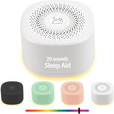 Travel White Noise Sound Machine 20 Sounds, Portable Sound Machine for Adults Sl
