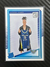 2025 Panini Donruss WNBA Aziaha James #95 Rated Rookie Dallas Wings