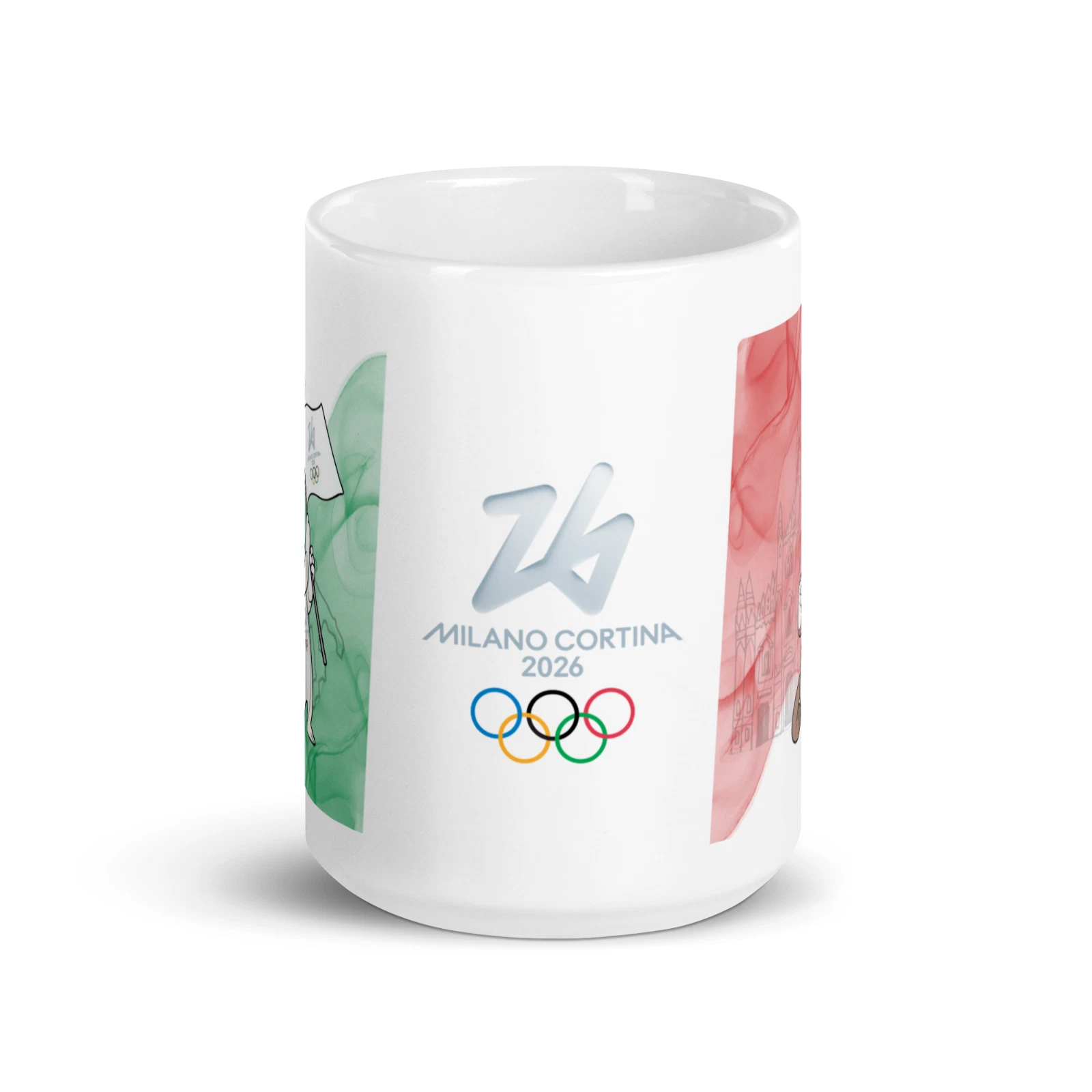Milan Cortina 2026 Winter Olympic Ceramic Mug