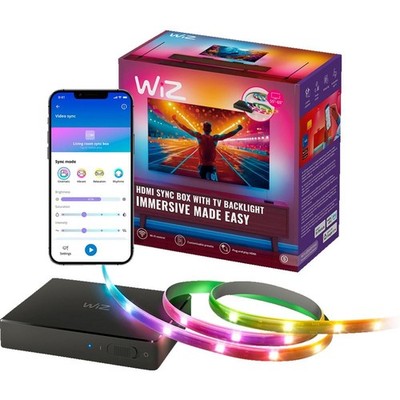 Philips Sync Box Starter Kit 55''-65'' TV Backlight Schwarz 6500 Kelvin