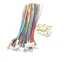 20 Pairs Mini Micro 6 Pin JST SH 1.0mm Cable Connector, Pitch 6...