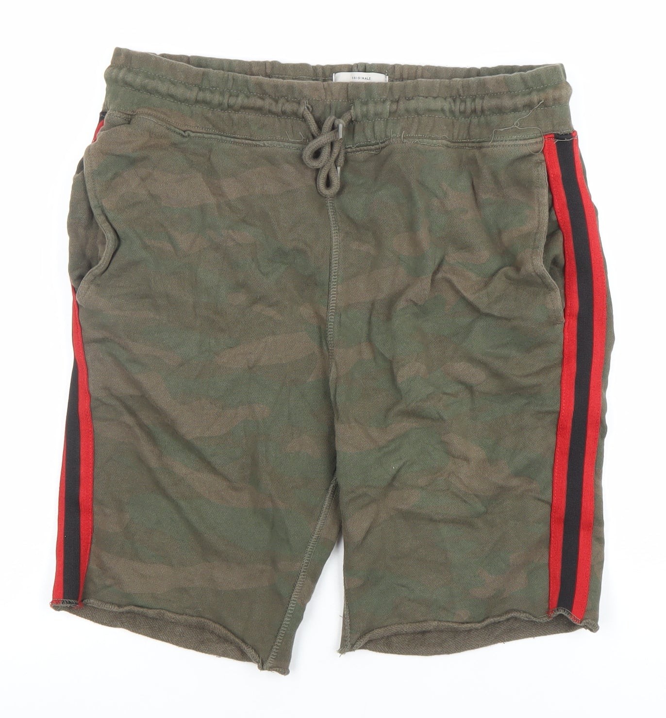 Pantalones cortos deportivos de ajuste regular JACK & JONES talla L del Reino Unido para hombre