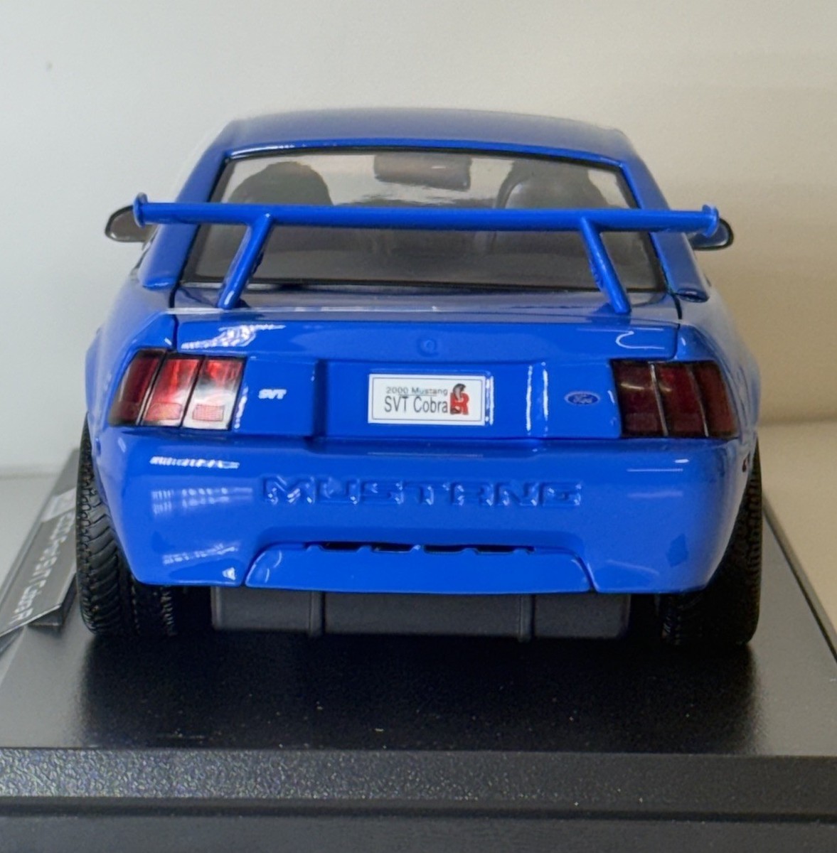 1:18 MAISTO 2000 FORD MUSTANG SVT COBRA R BLUE | eBay