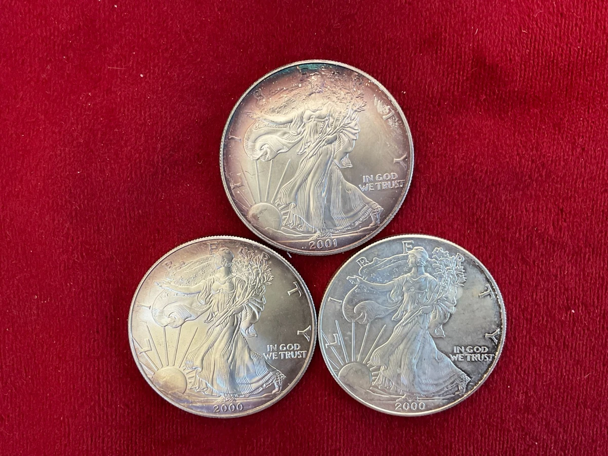 American Eagle 2001 Silver Bullion Coins for sale | eBay