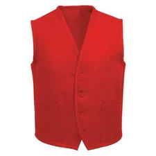 FAME (A DELTA PLUS GROUP COMPANY) 83003 Vest,2 Pocket,Red,V65,5XL