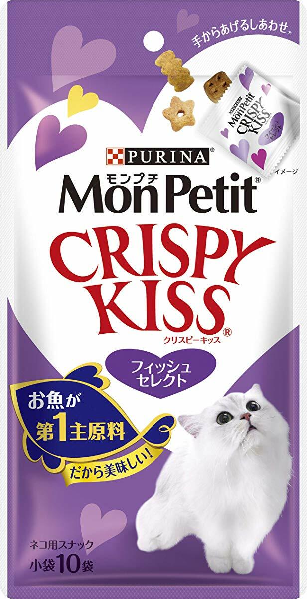 New Nestle Purina MonPetit crispy Kiss Fish select 30gx5 bags from