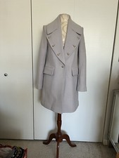New Club Monaco Women Sogand Lavender Purple wool Winter Coat Sz Med