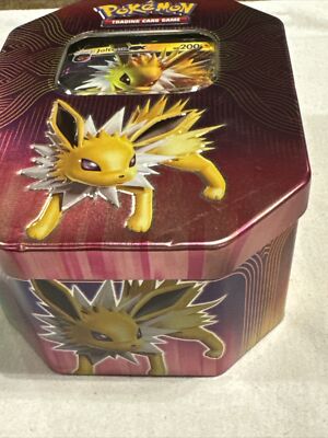 Pokemon TCG Elemental Power Tin Featuring Jolteon-GX (NO Booster