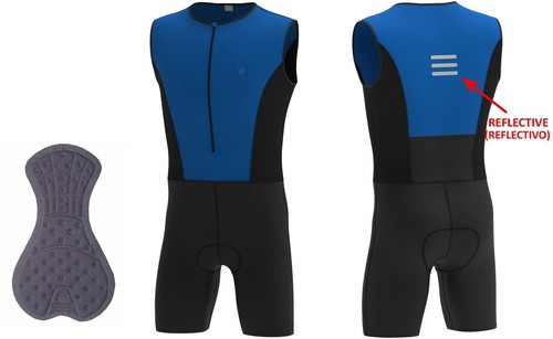 AM Tri Suit - Premium Compression for Running, Cycling, and Swimming - 第 1/6 張圖片
