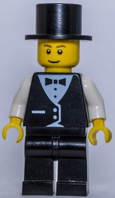 LEGO ®-Minifigur Classic Town Chef Figur Bräutigam Hochzeit Set 10184 - twn067 - Bild 1 von 2