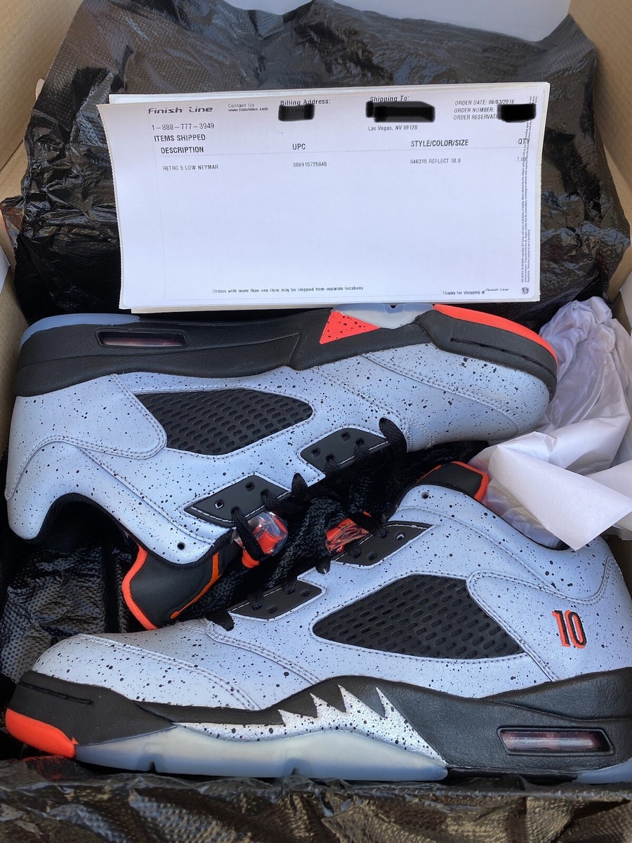NEW 2016 Nike Air Jordan 5 V Retro Low Neymar Mens Size 10 846315