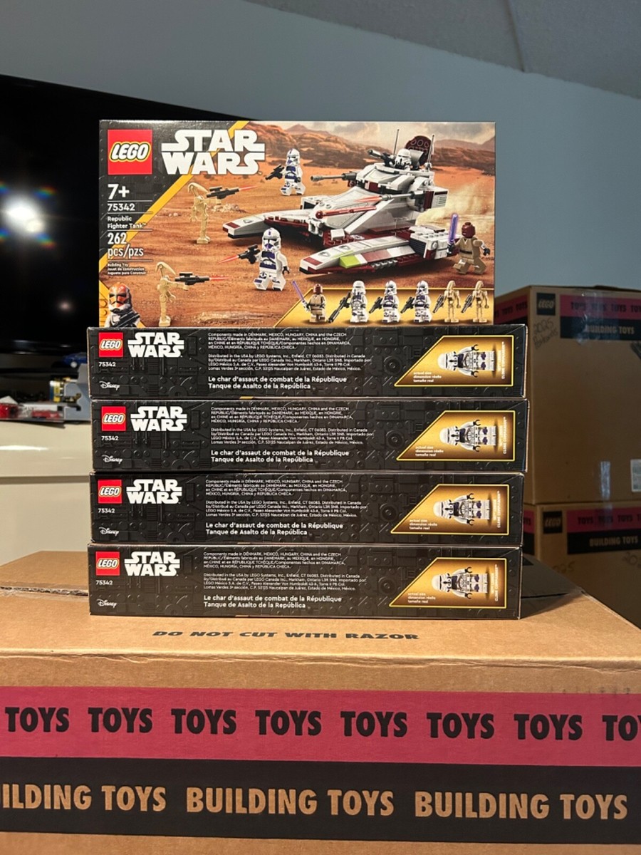 Lego Star Wars Republic Fighter Tank 75342 -MACE WINDU-NEW SEALED BOX NEAR  MINT+