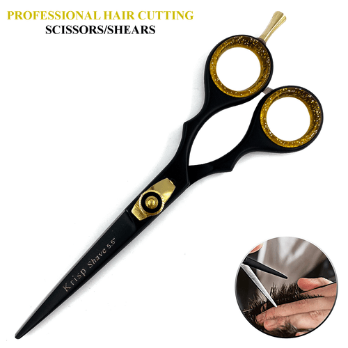 HAIR CUTTING THINNING BARBER SALON MEN WOMEN SCISSORS/SHEARS SET TIJERAS (5.5") - Picture 4 of 5