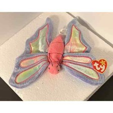 Ty Beanie Baby Butterfly Flitter Retired Plush Collectable Kids Toy 9.75  EUC