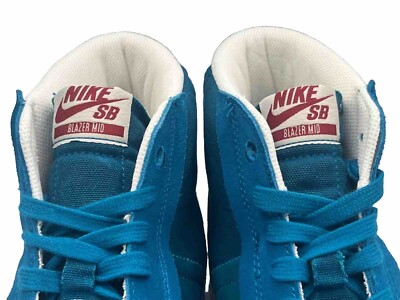 Nike SB Blazer Zoom Größe 9,5 UK Herren Mittelhohe Turnschuhe Premium Plus Schuhe