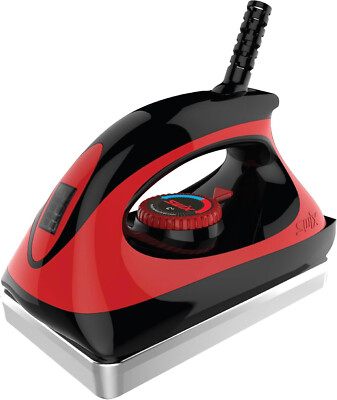 Swix Digital T73D110 Wachs Eisen für Ski und Snowboard, 18 mm Grundplatte, Rot