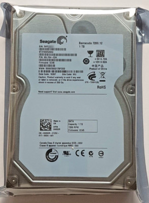 1TB SATA Seagate Barracuda 7200.12 ST31000528AS 32MB HDD 3.5
