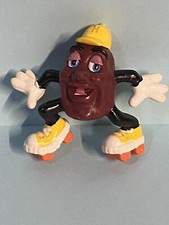 California Raisins Calrab Rollerskate Guy PVC Figure 2 inch Applause 1988