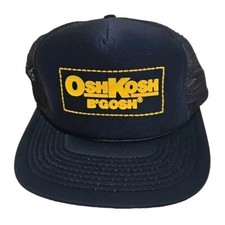 Vintage OshKosh B Gosh Trucker Hat Snapback Adult Mesh Cap