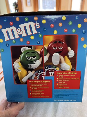 M&M's フラッシュ電話 新品未使用 M&M'S エムアンドエムズ 電話機 ライトアップ アメリカ USA