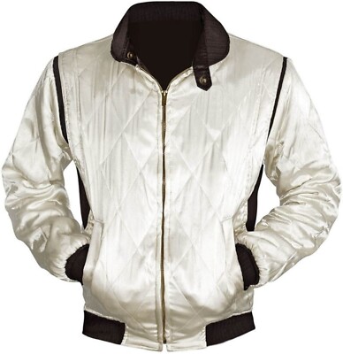 DRIVE SCORPION RIDER TRUCKER RYAN GOSLING SATIN JACKET WITH - Foto 5