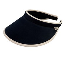 Cotton Clip-On Visor Black