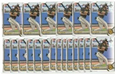 x20 James Wood 2022 (1st) Bowman Prospects #108 Rookie Card RC lot/set Nationals