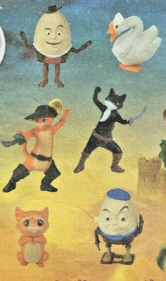 2011 DREAMWORKS PUSS IN BOOTS MOVIE MCDONALDS HAPPY MEAL TOYS - U - PICK