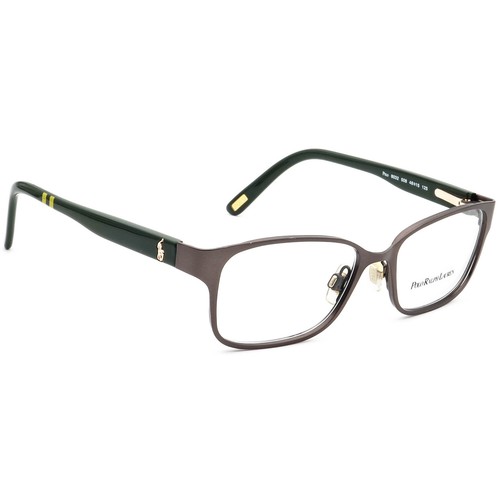 Ralph Lauren Polo Kids' Eyeglasses 8032 508 Gunmetal/Green Rectangular 46-15 125
