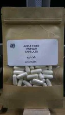 APPLE CIDER VINEGAR CAPSULES 30 COUNT ~625 MG PER CAPSULE