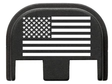 for Glock 17 19 Gen 5 Slide Cover Rear Plate Anodized Aluminum, US Flag