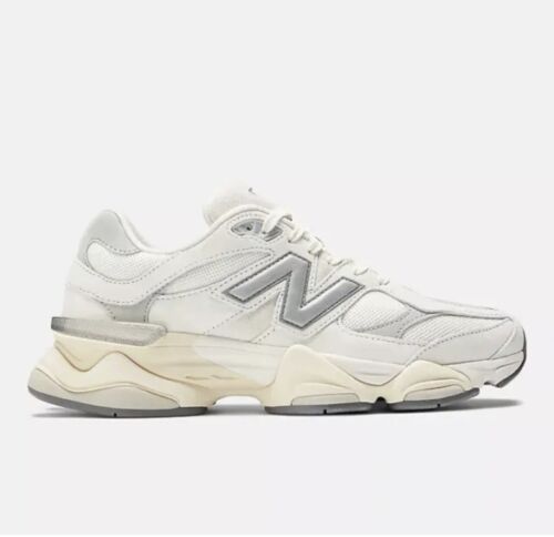 New Balance 9060 Sea Salt Concrete Silver Metallic U9060ECA 2023 Size 5M / 6.5W - Picture 3 of 4