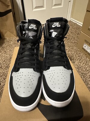 Nike Air Jordan 1 Zoom Air Comfort Black Light Smoke Grey CT0978