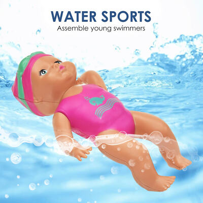 Swimming Doll Play In The Bath Wind-Up Bath Doll Realistic Baby Swimming Doll